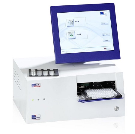 微阵列荧光读取仪SensoSpot由微阵列荧光分析仪组成